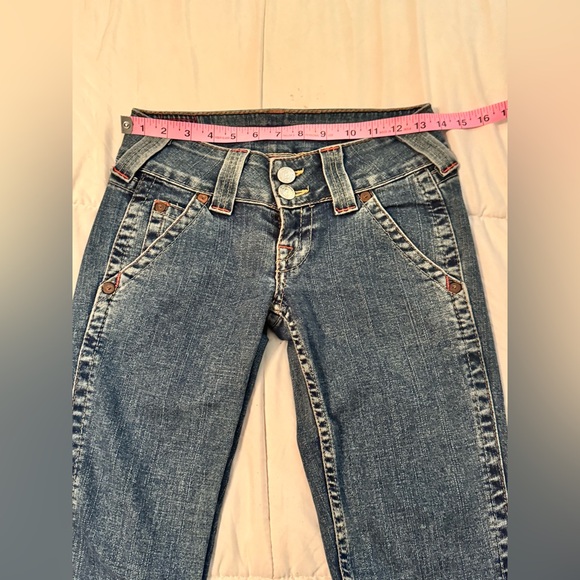 Y2K VINTAGE True Religion Sammy Jeans Women's Size 26" , Low Rise - Picture 12 of 14